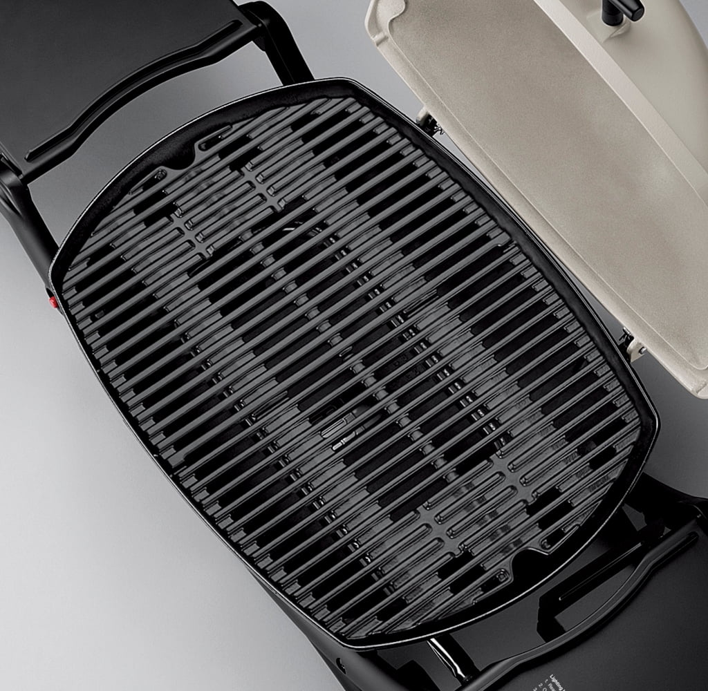 Q 2200 1-Burner Portable Gas Grill. Titanium