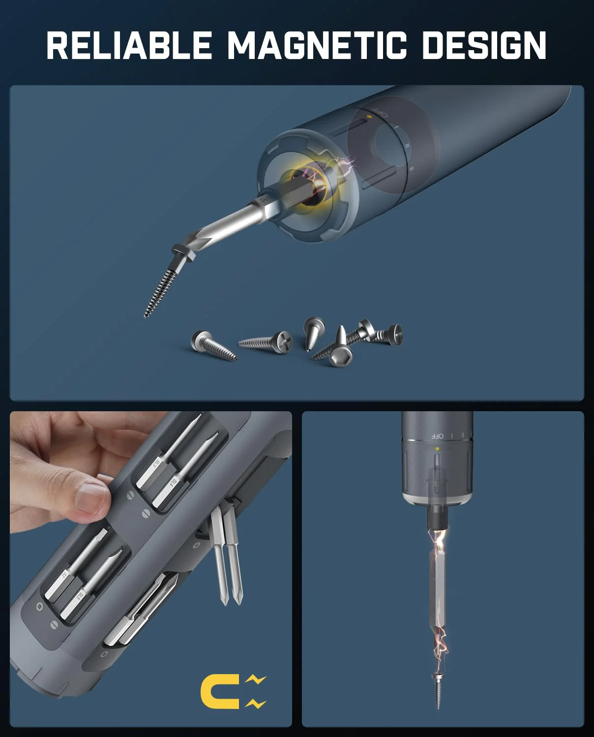 Fanttik S1 Pro Cordless 3.7V Electric Screwdriver