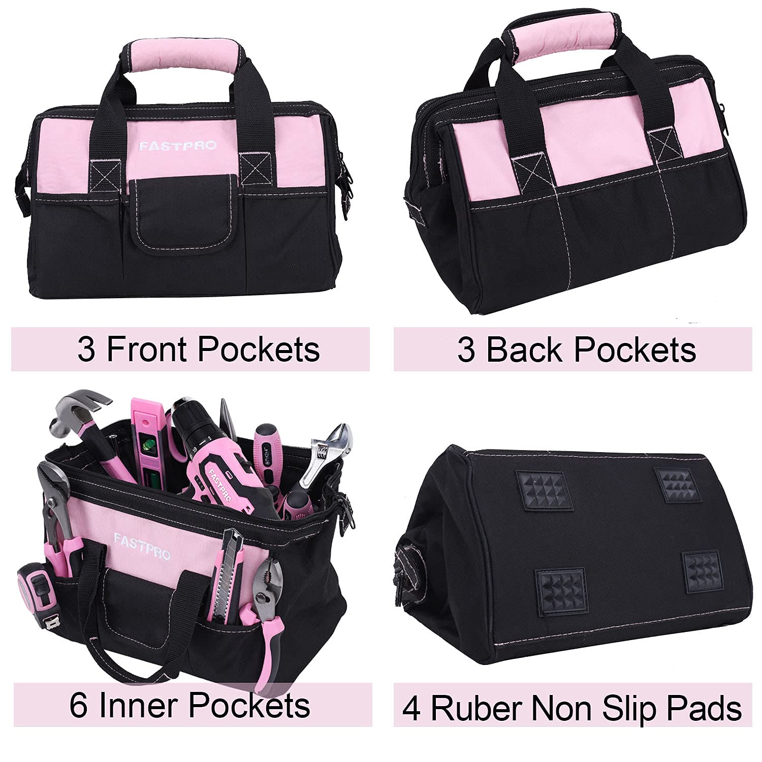 FASTPRO 232 Piece Cordless Drill Driver and Home Tool Set