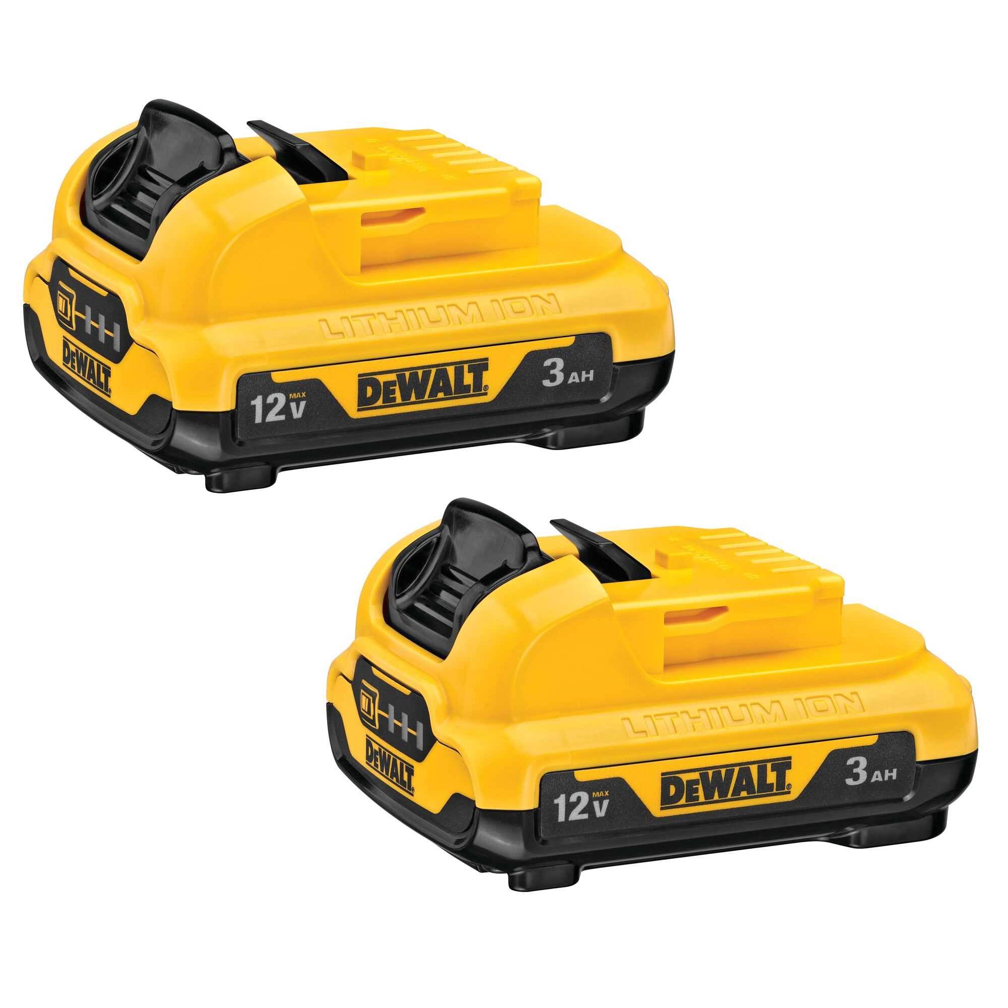 DeWalt DCB124-2 12V Max 3Ah Lithium Ion Battery (2 Pack)