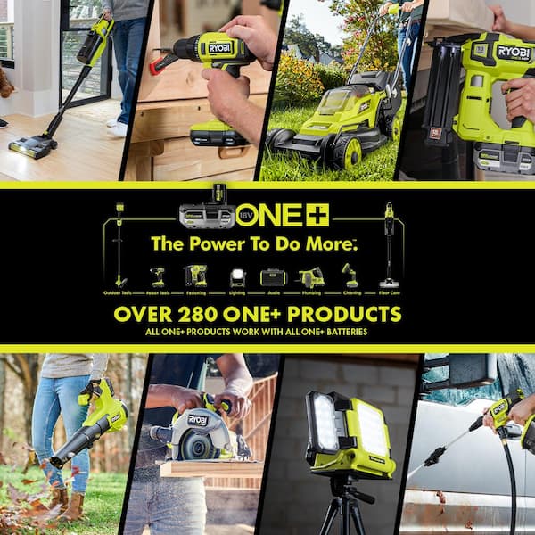 ONE+ 18V Cordless 3/8 in. Drill/Driver Kit with 1.5 Ah Battery. Charger. and Drill and Drive Kit (95-Piece)