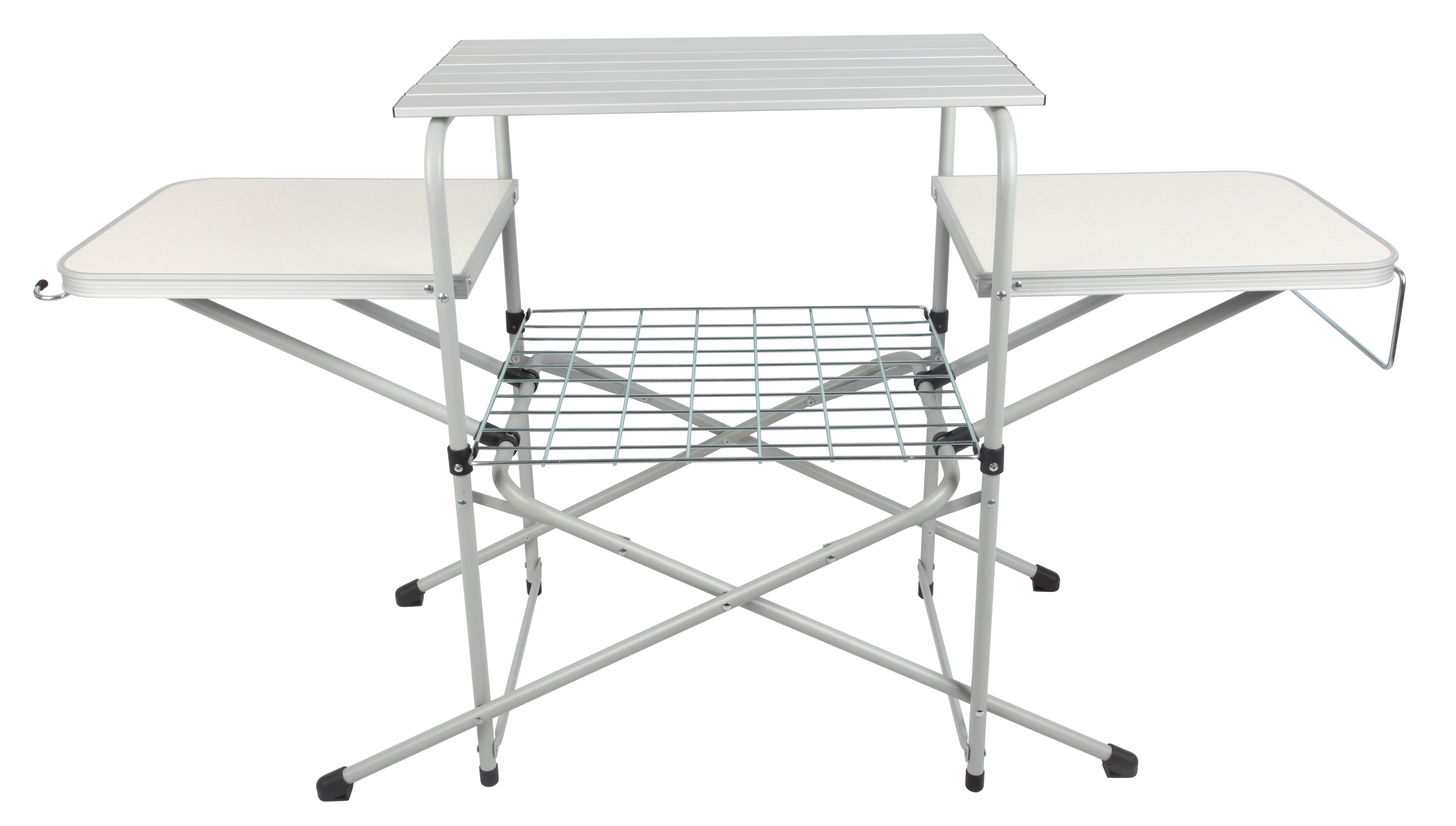 Trail Camp Kitchen Cooking Stand with Three Table Tops