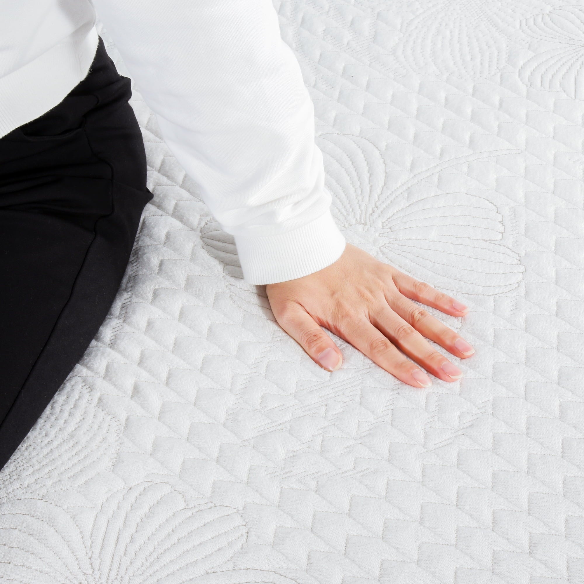 DreamGel 10 Gel Memory Foam Mattress. Full. Grey