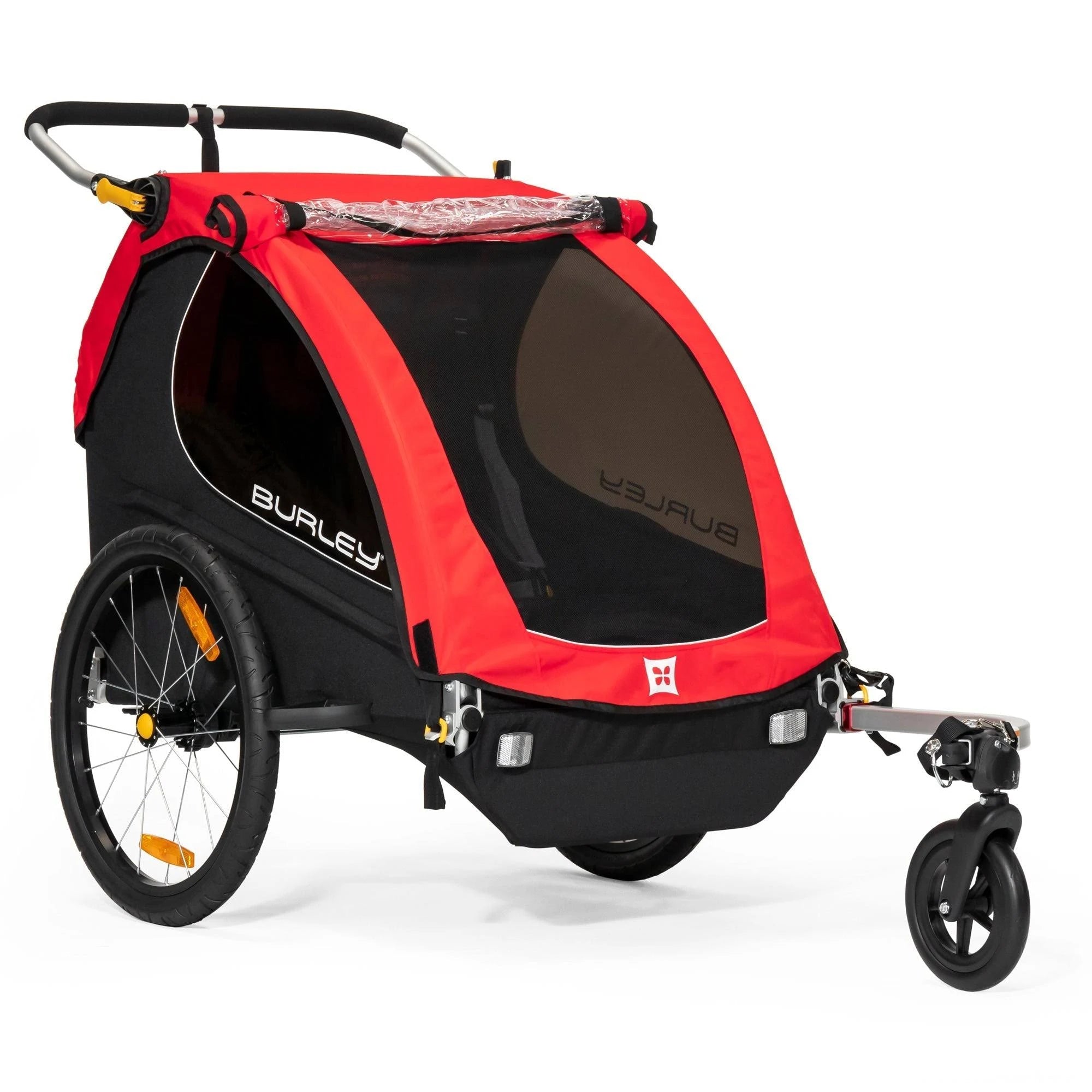 Burley Honey Bee Bike Trailer Red - MadeInUSA