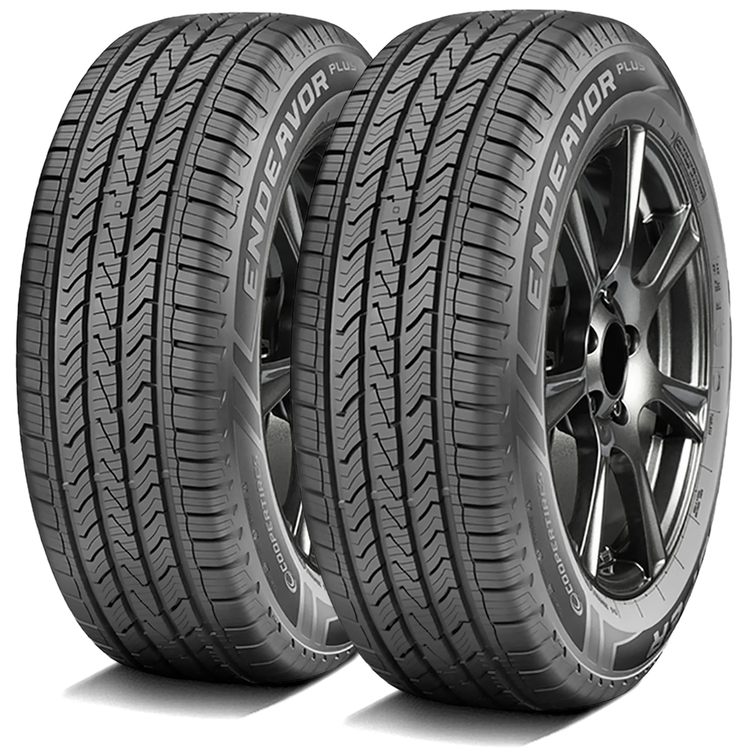 Pair of 2 (TWO) Cooper Endeavor Plus 235/65R16 103T AS A/S All Season Tires Fits: 2005-09 Honda Odyssey EX-L. 2010 Honda Odyssey NHL SE - MadeInUSA