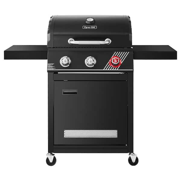 3-Burner Propane Gas Grill in Matte Black with TriVantage Multifunctional Cooking System