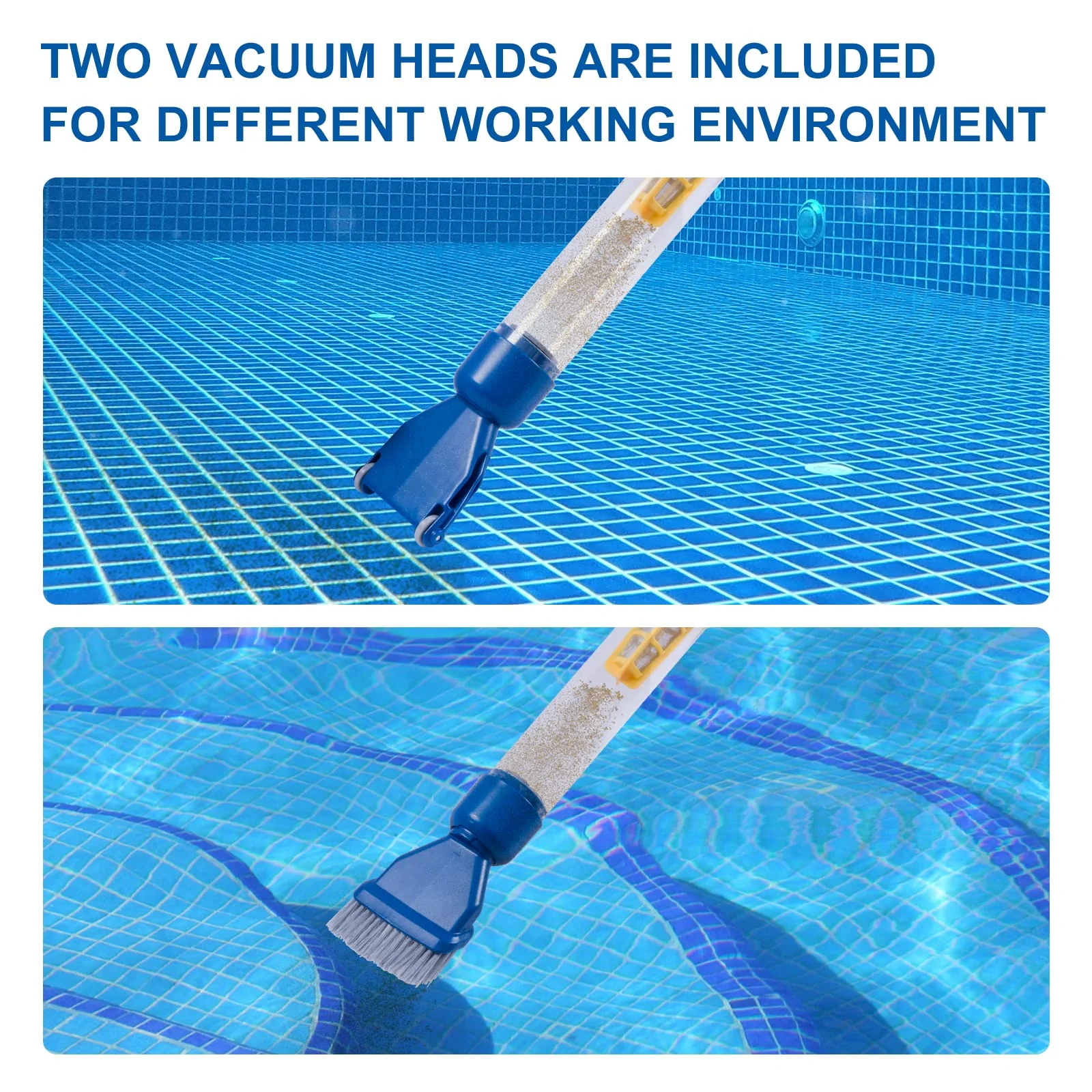 PoolGuard Cordless Pool Vacuum with Strong Suction