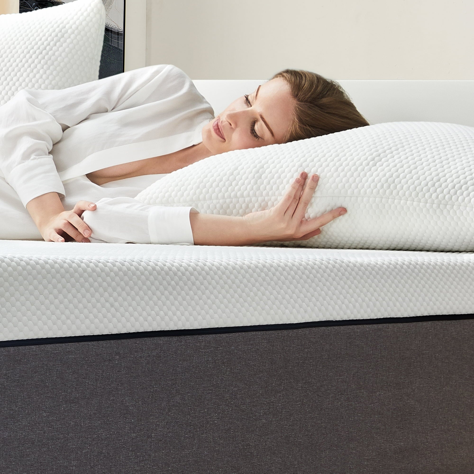 10 inch Full Size Medium Memory Foam Mattress Breathable Mattress