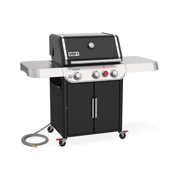 Genesis? E-325s Natural Gas Grill. Black with Premium Cover Included