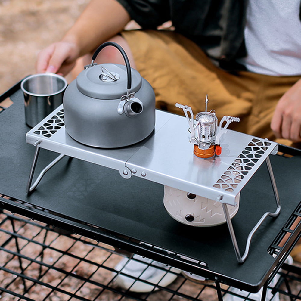 Folding Camp  Stand Cooking Station Table for Camping Hiking Backpacking Picnic