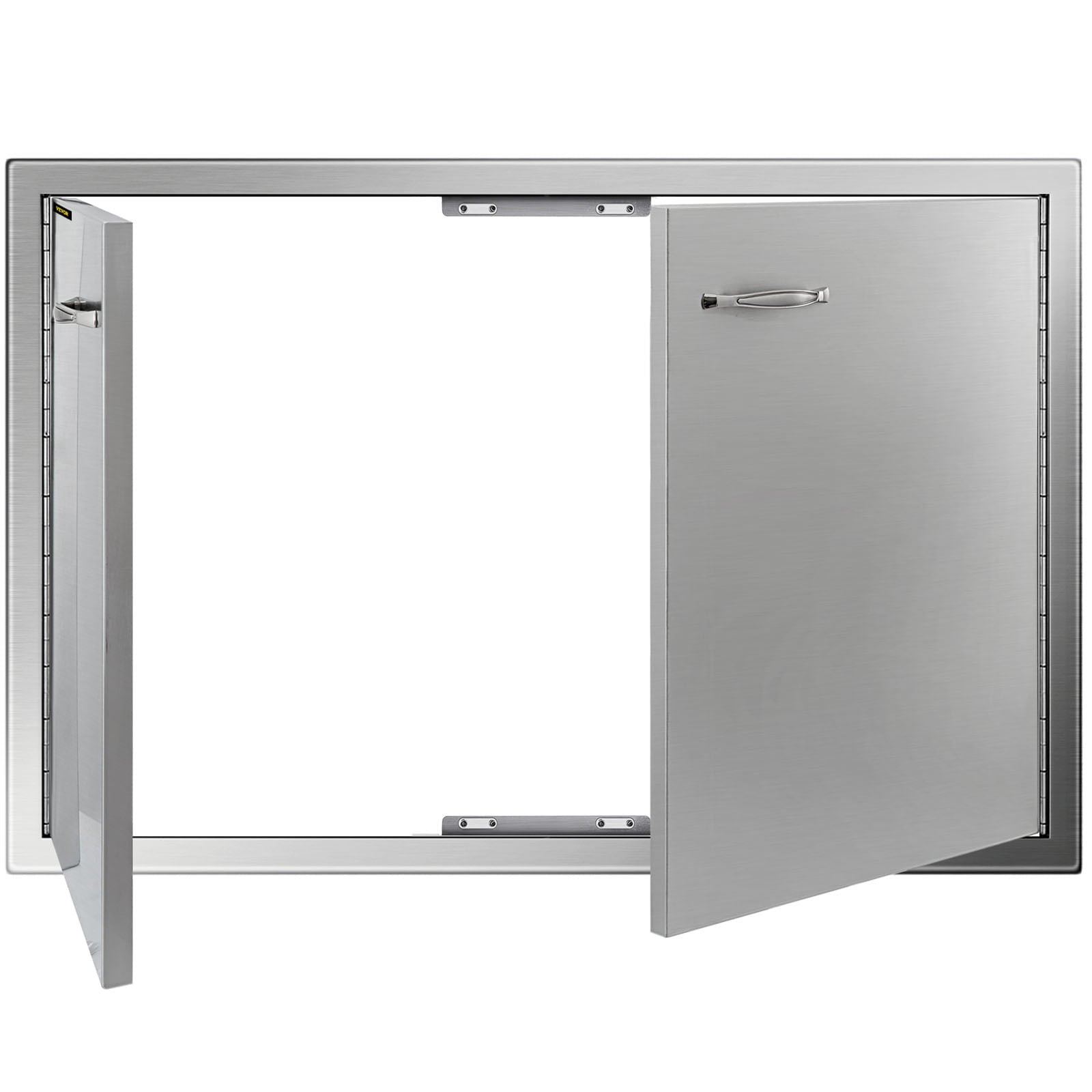 BBQ Access Door 33w x 22h inch. Double BBQ Door Stainless Steel. Outdoor Kitchen Doors for BBQ Island. Grilling Station. Outside Cabinet