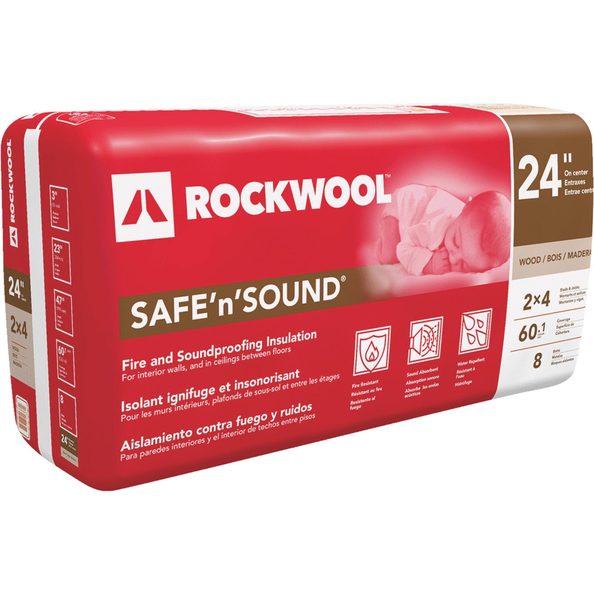 Rockwool Safe'n'Sound Stone Wool Insulation RXSS323-Instock
