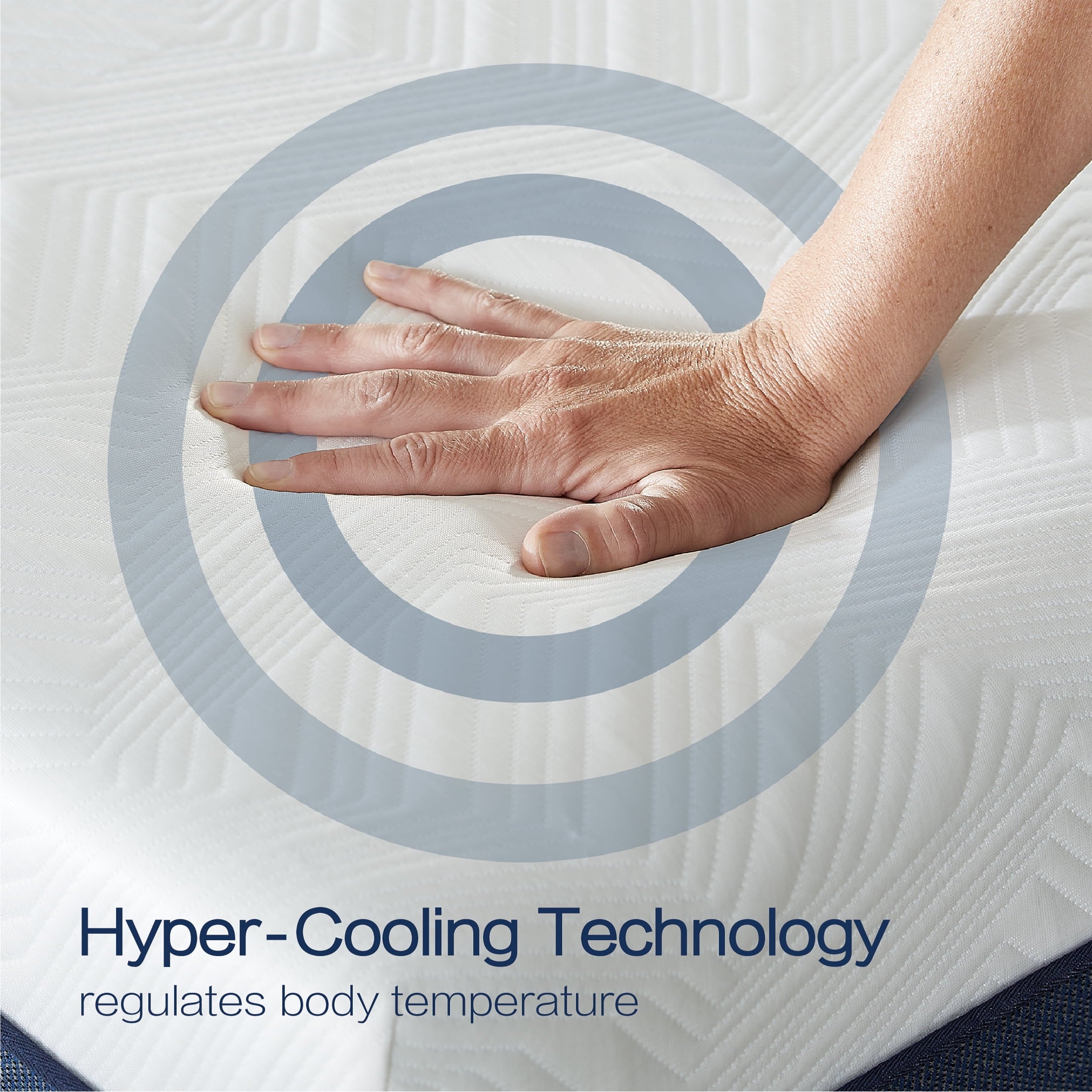 & Rye ArticSky 12 Medium Firm Gel Memory Foam Mattress with BONUS Pillows. King