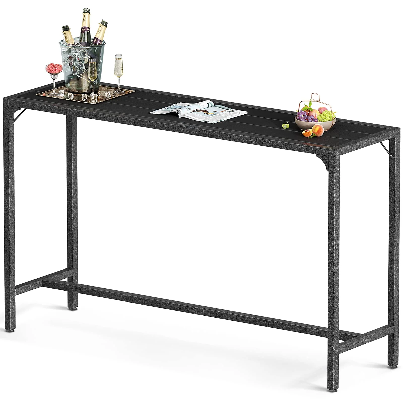ODK 55 Inch Outdoor Bar Table for Hot Tub. Garden