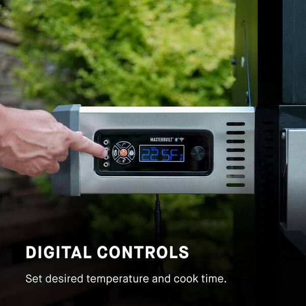 Gravity 800 Digital Charcoal Grill. Griddle and Smoker Combo in Black Plus Cover Bundle