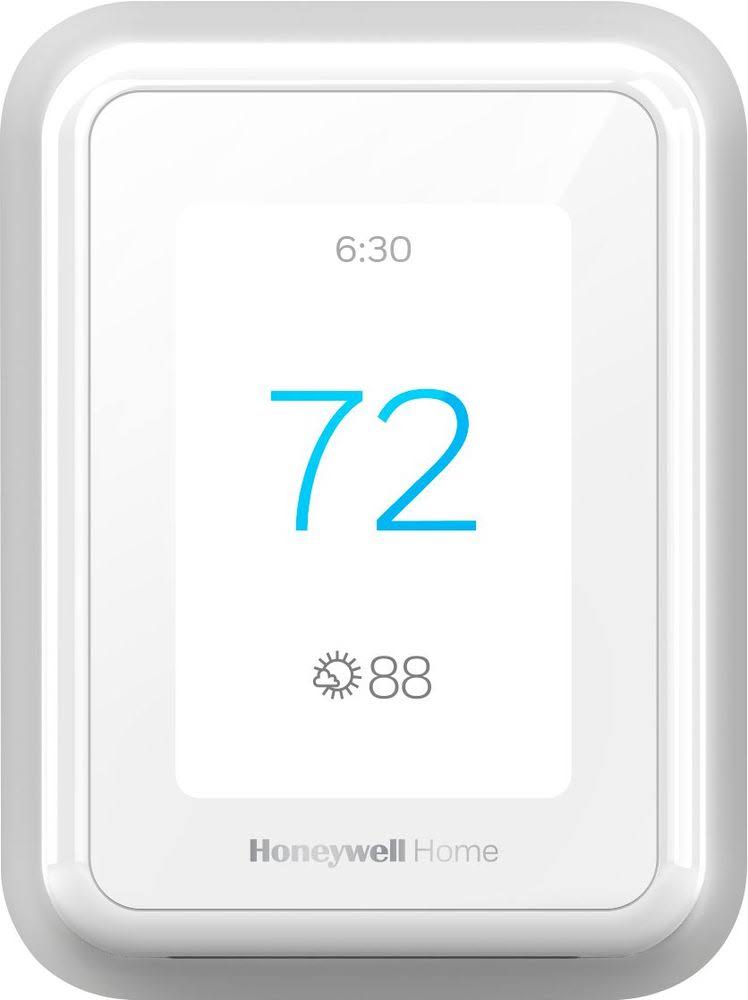 Honeywell Home - T9 Smart Programmable Touch-Screen Wi-Fi Thermostat - White