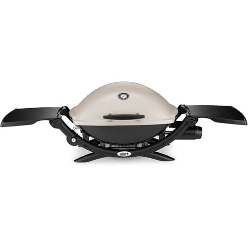 Q 2200 1-Burner Portable Gas Grill. Titanium