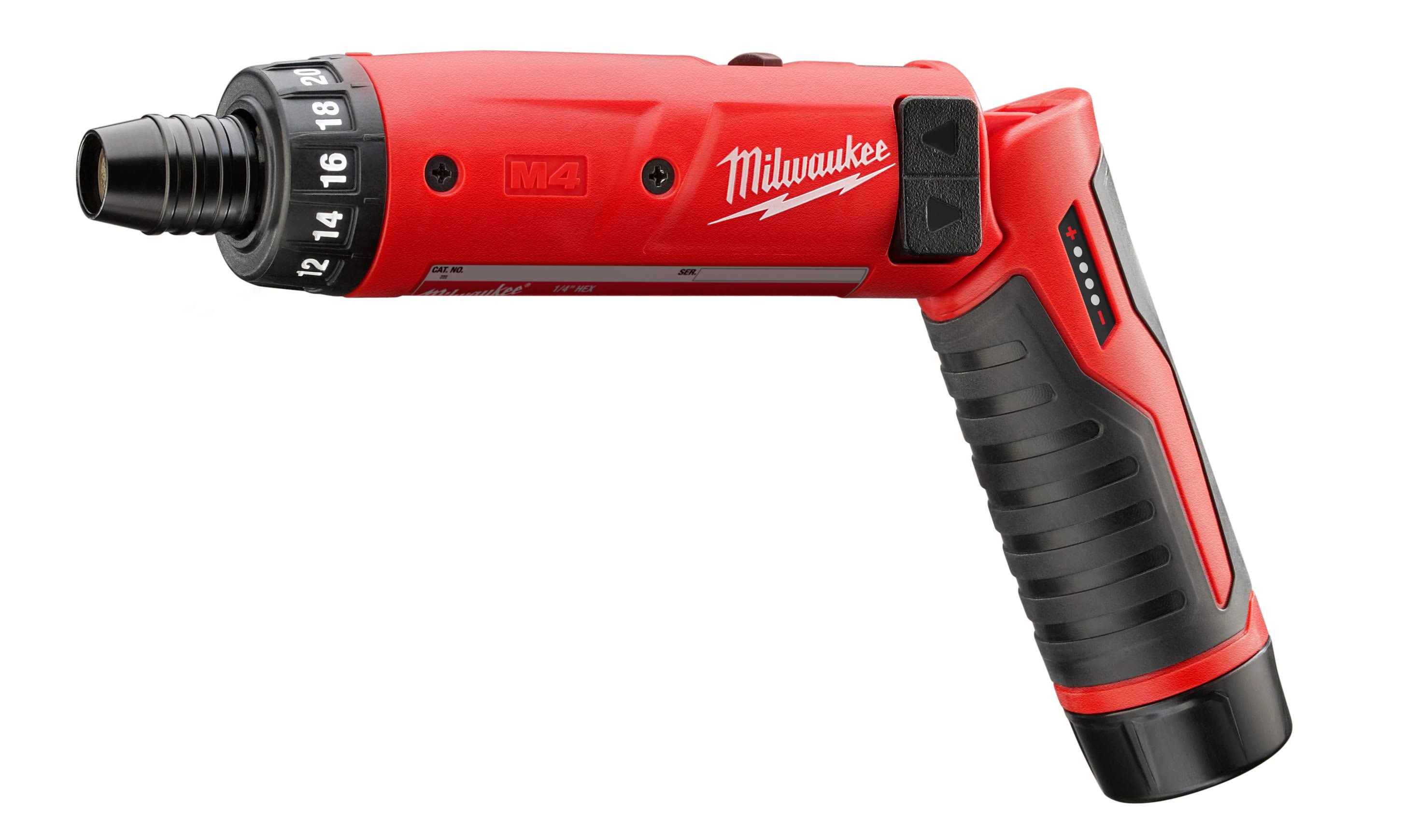 Milwaukee 2101-22 M4 1/4 In. Hex Screwdriver Kit