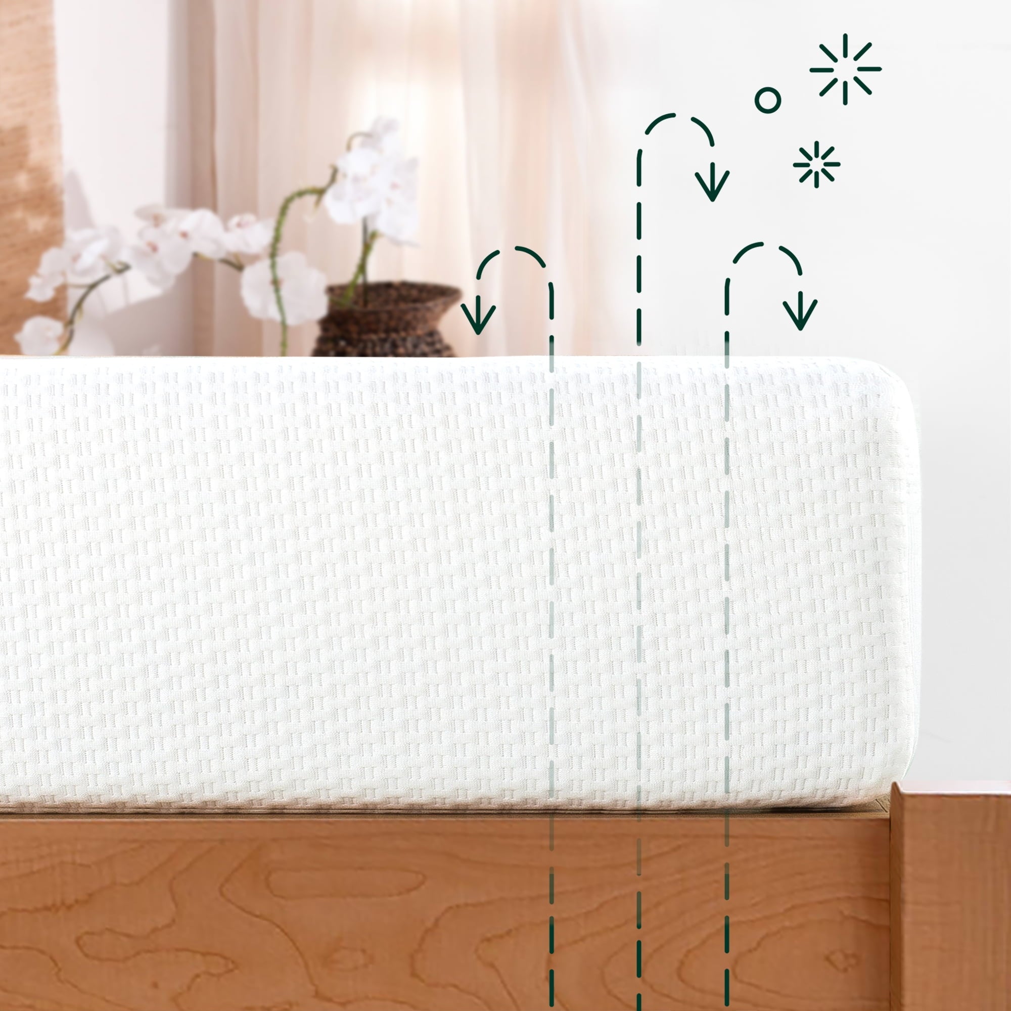 Sensations by Zinus 6 Memory Foam Mattress. Full