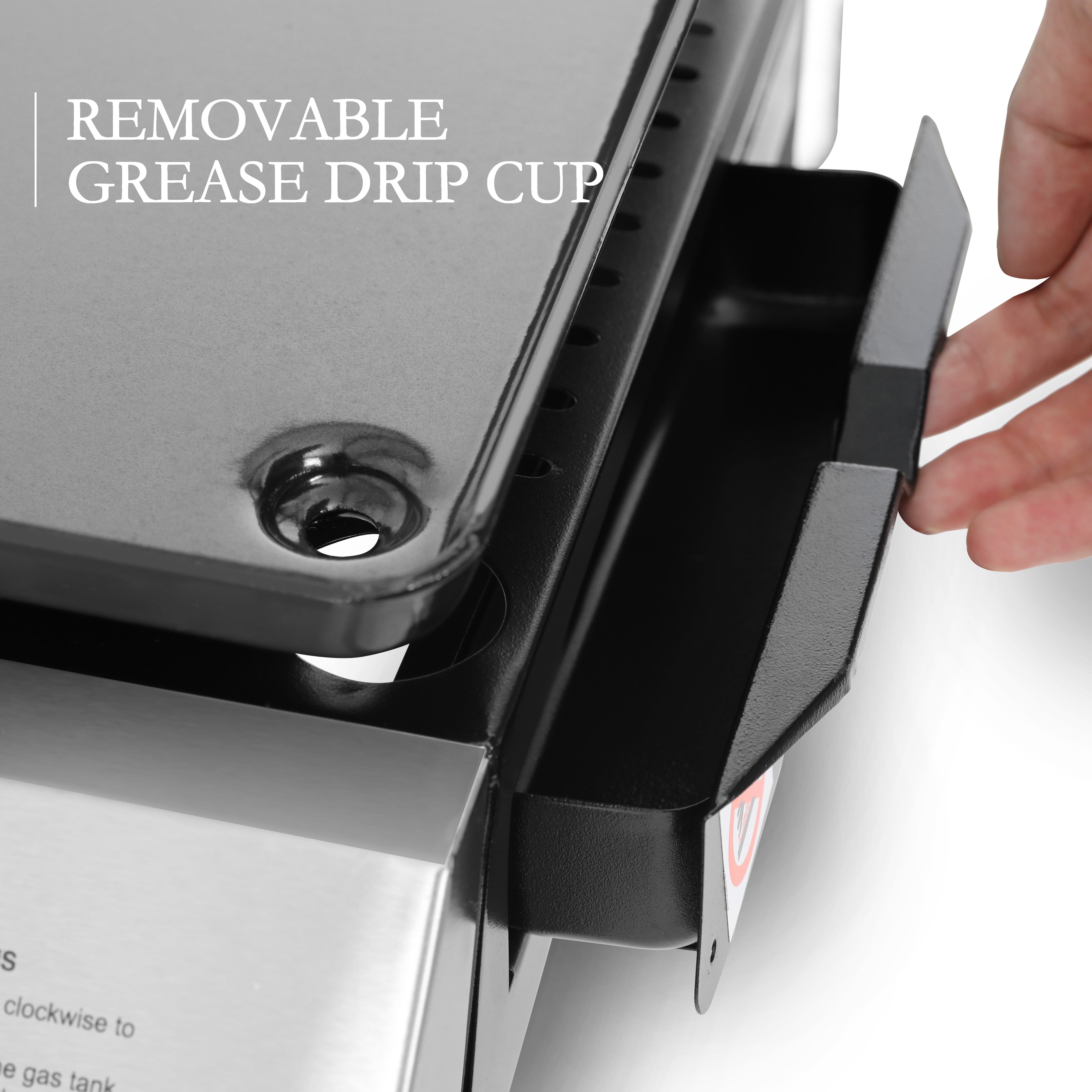 PD1300 3-Burner 26.400-BTU Portable Gas Grill Griddle. Outdoor Camping. Tailgating