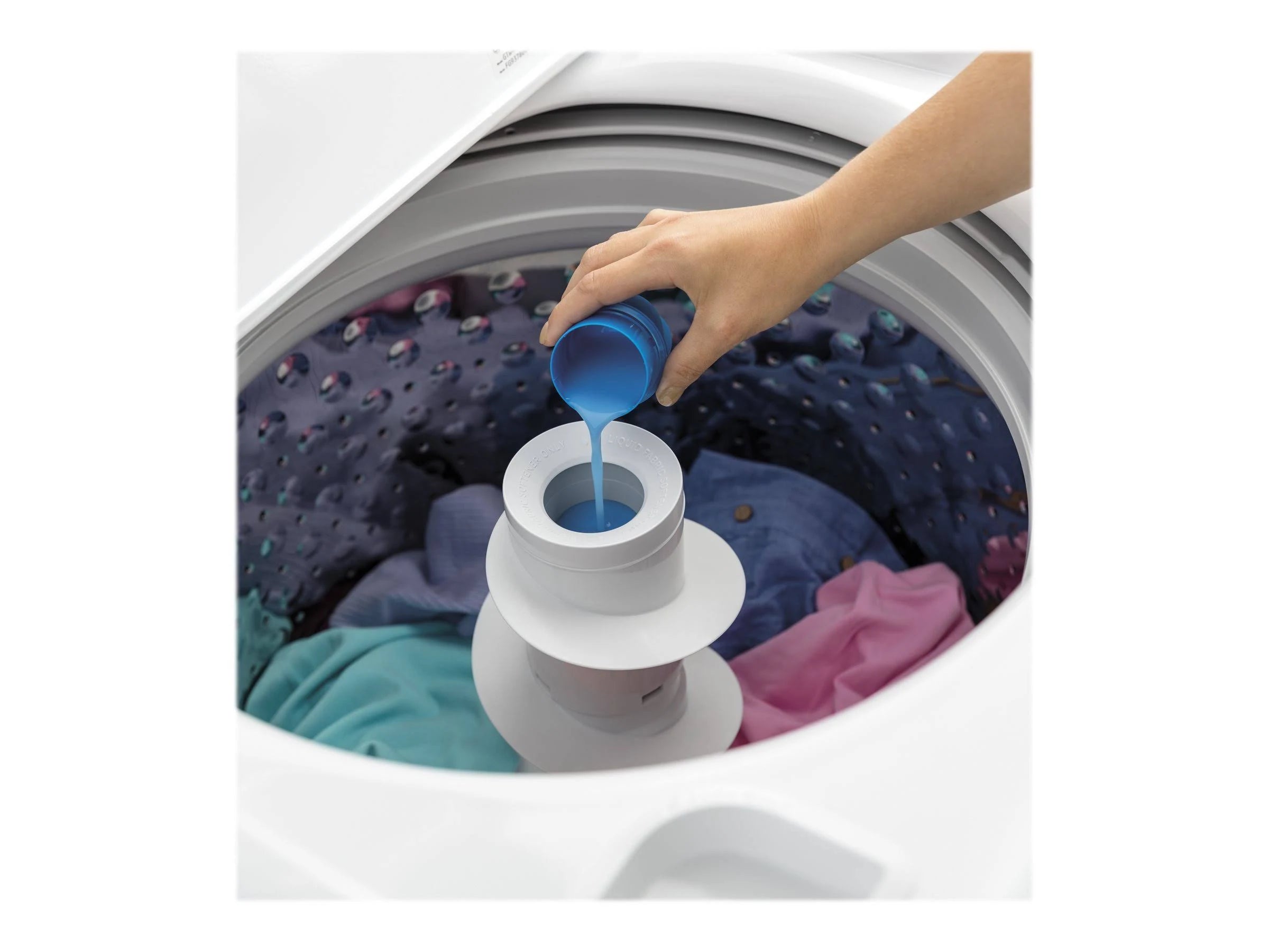 GE GTW465ASNWW 4.5 Cu. ft. White Top Load Washer - MadeInUSA