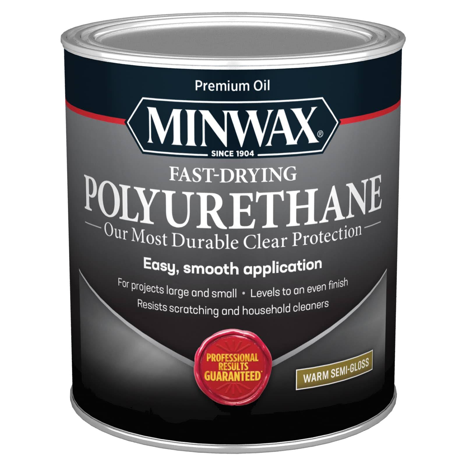 Semi-Gloss Minwax Fast-drying Polyurethane