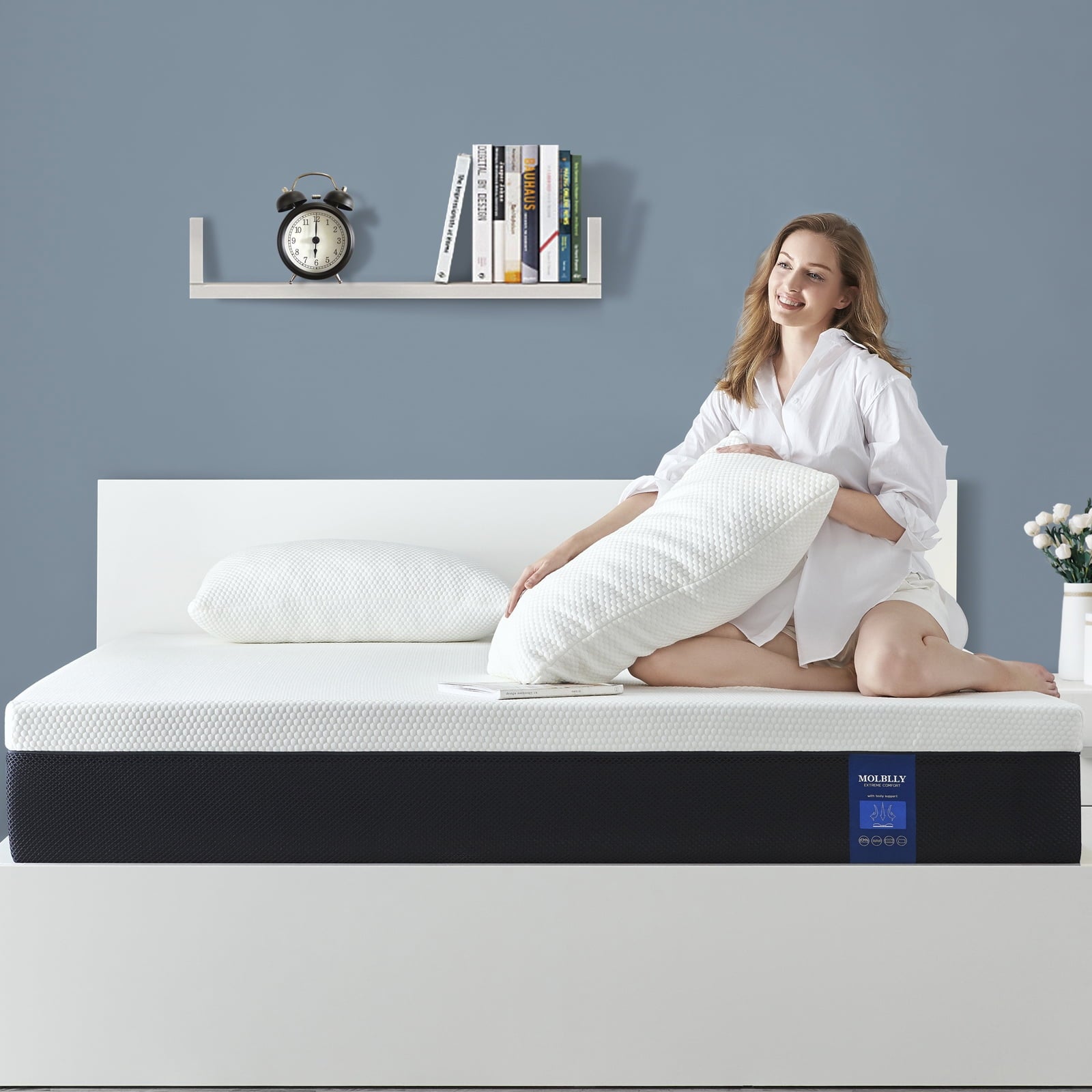 Mattress 10 Queen Size Gel Memory Foam Mattress with More Comfortable