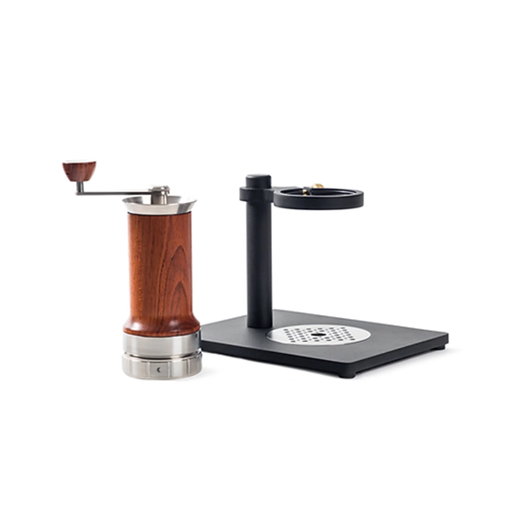 ARAM Manual Espresso Maker + Steel Support