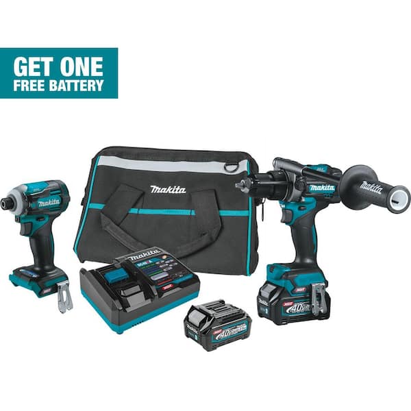 40V Max XGT Brushless Cordless 2-Pc. Combo Kit (Hammer Driver-Drill/Impact Driver) 2.5Ah