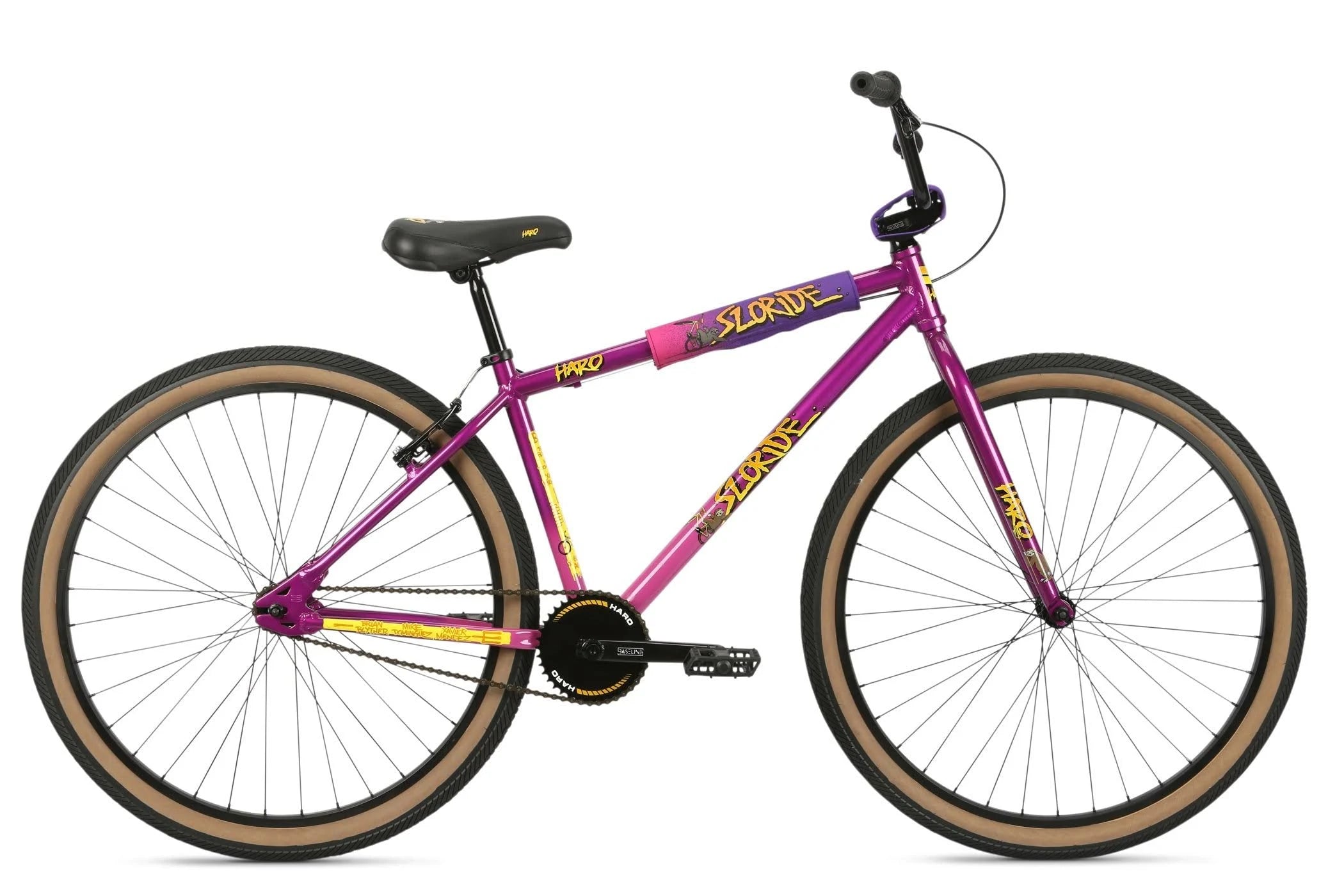 Haro SloRide 29 Freestyle BMX Purple - MadeInUSA
