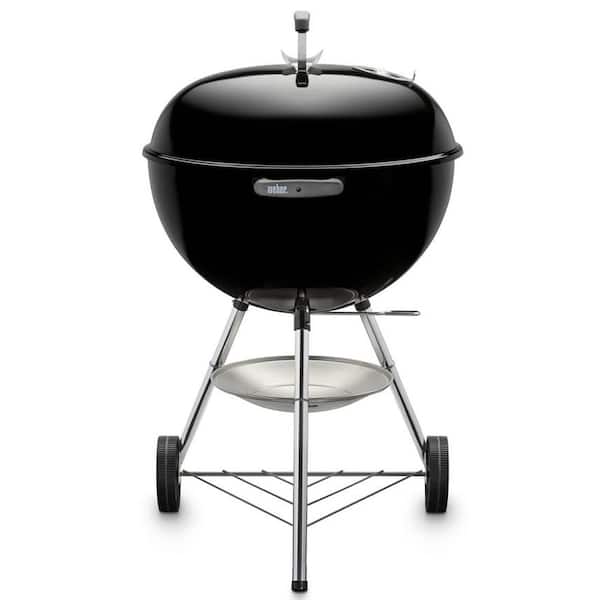 22 in. Original Kettle Charcoal Grill in Black