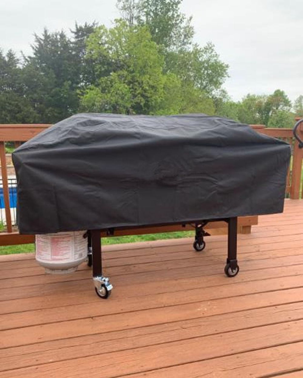 Grill Griddle Cover for Blackstone 36 inch 4 Burner Griddle. Heavy Duty Flat Top Griddle Station Cover with Waterproof Sealed Seams. Durable FadeStop Material