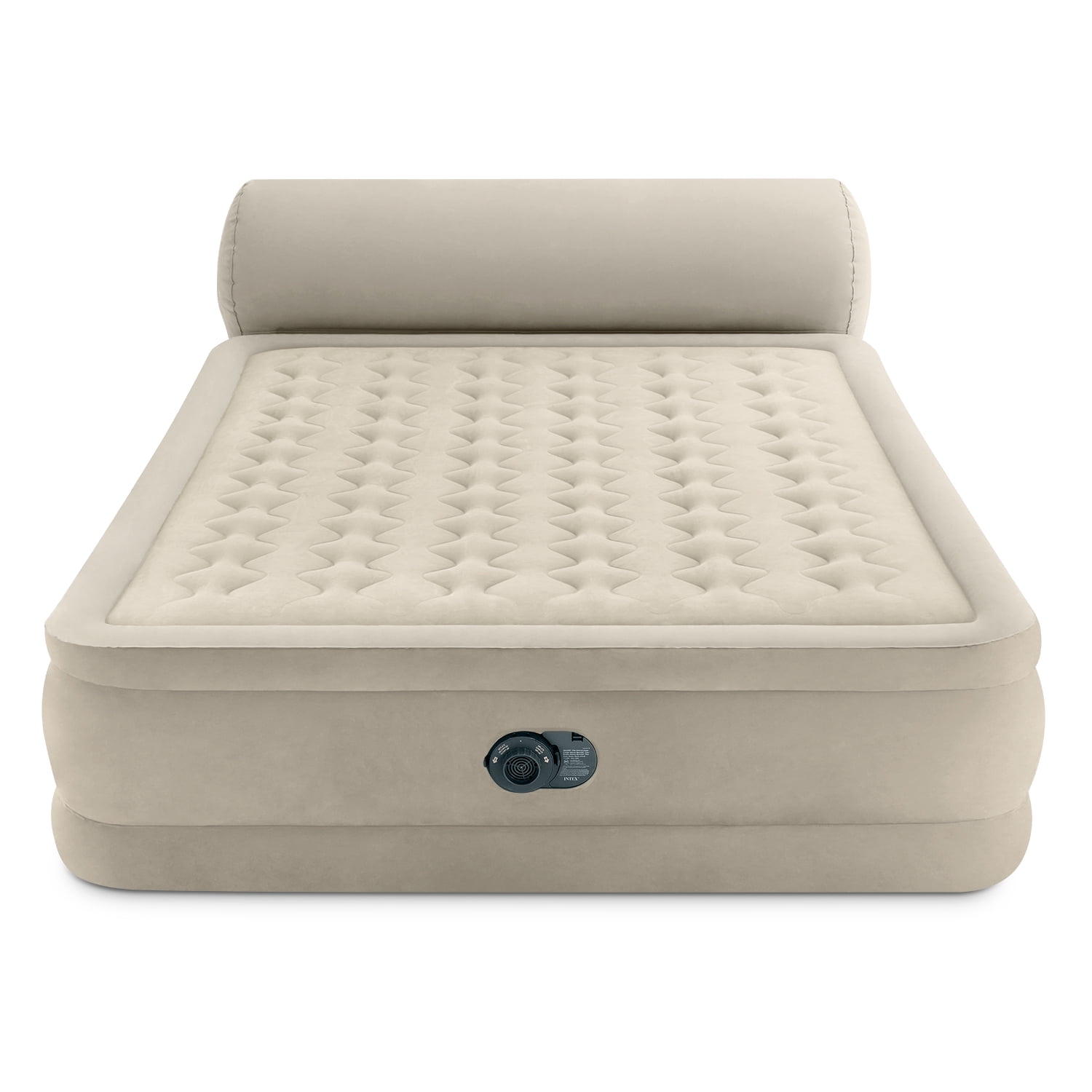 Durabeam Headboard 18 Queen Air Mattress with Built-in Pump