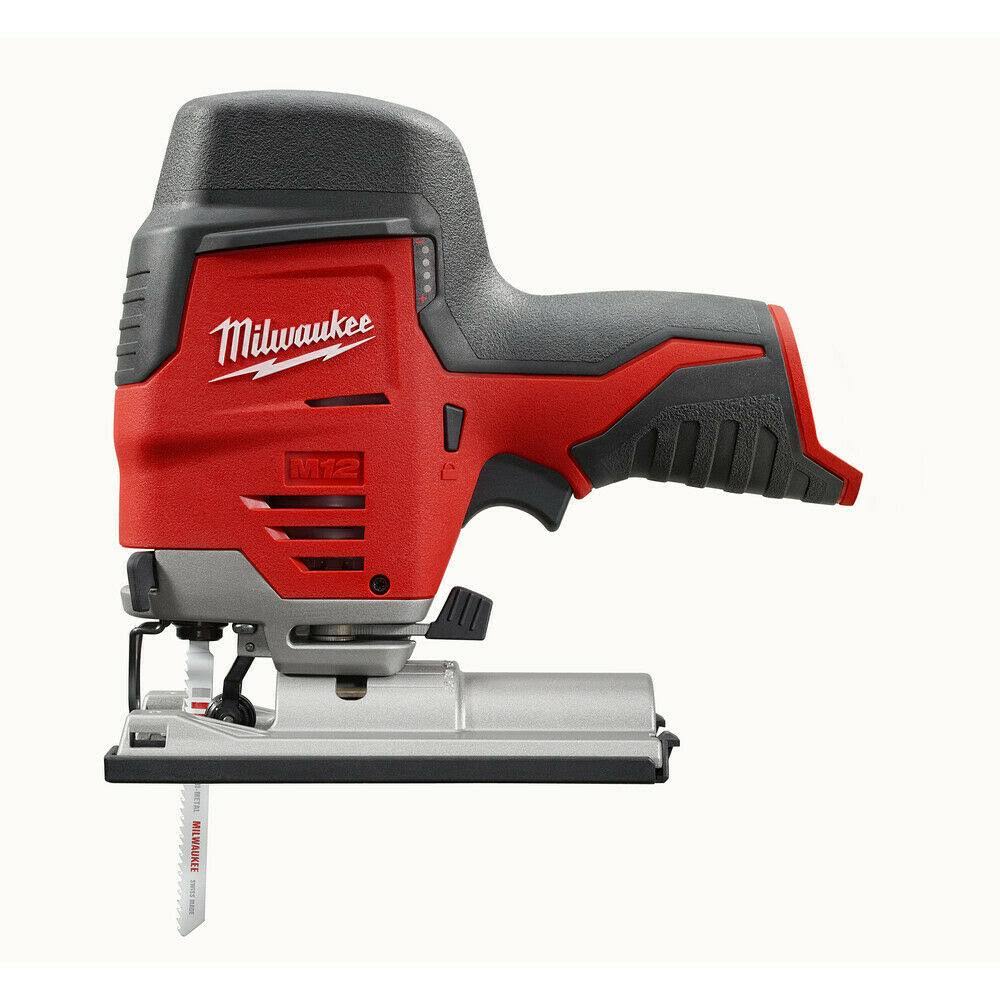 Milwaukee M12 Cordless High Performance Jig Saw Reconditioned (Bare Tool) - 2445-80