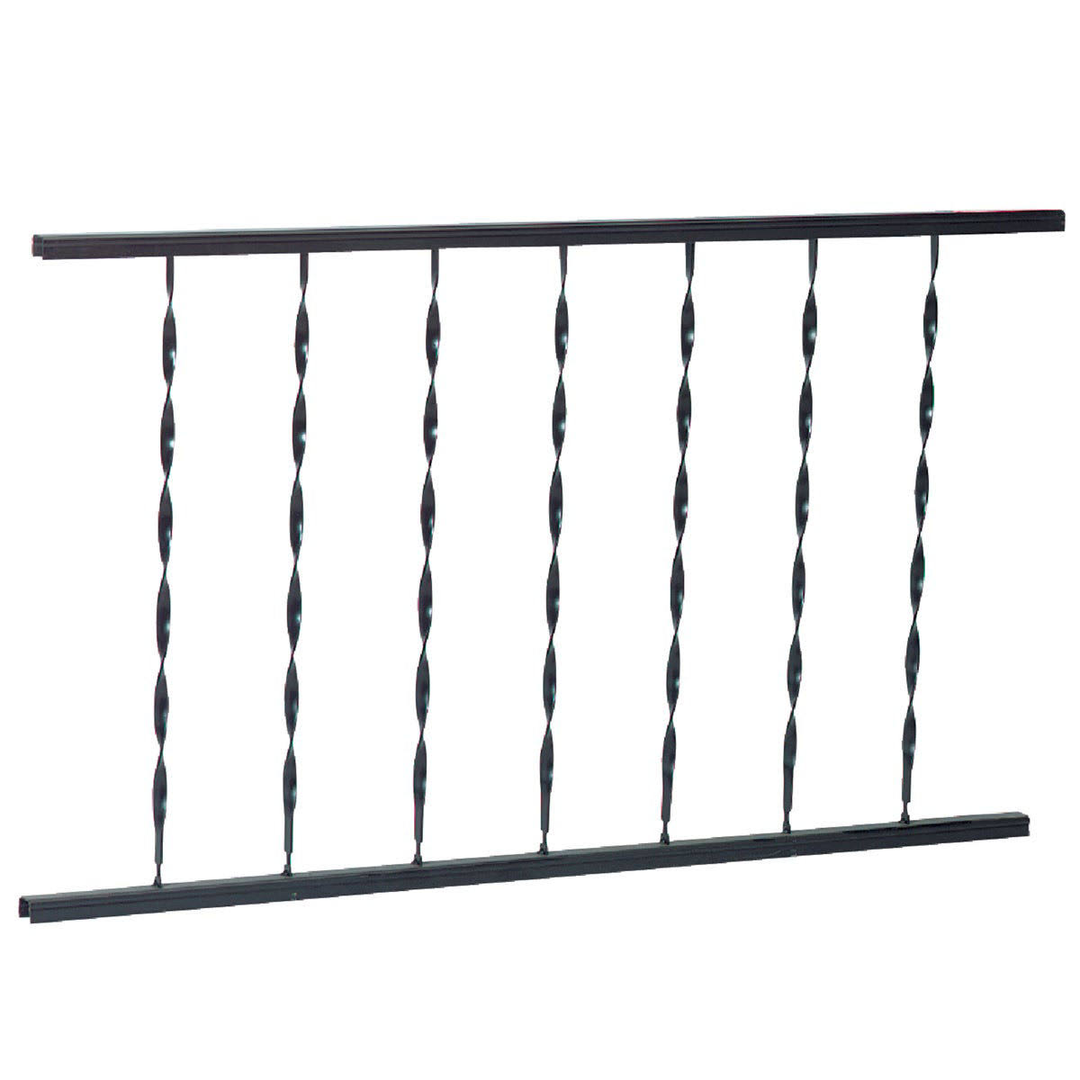 Gilpin 574 Windsor Railing Black 4'