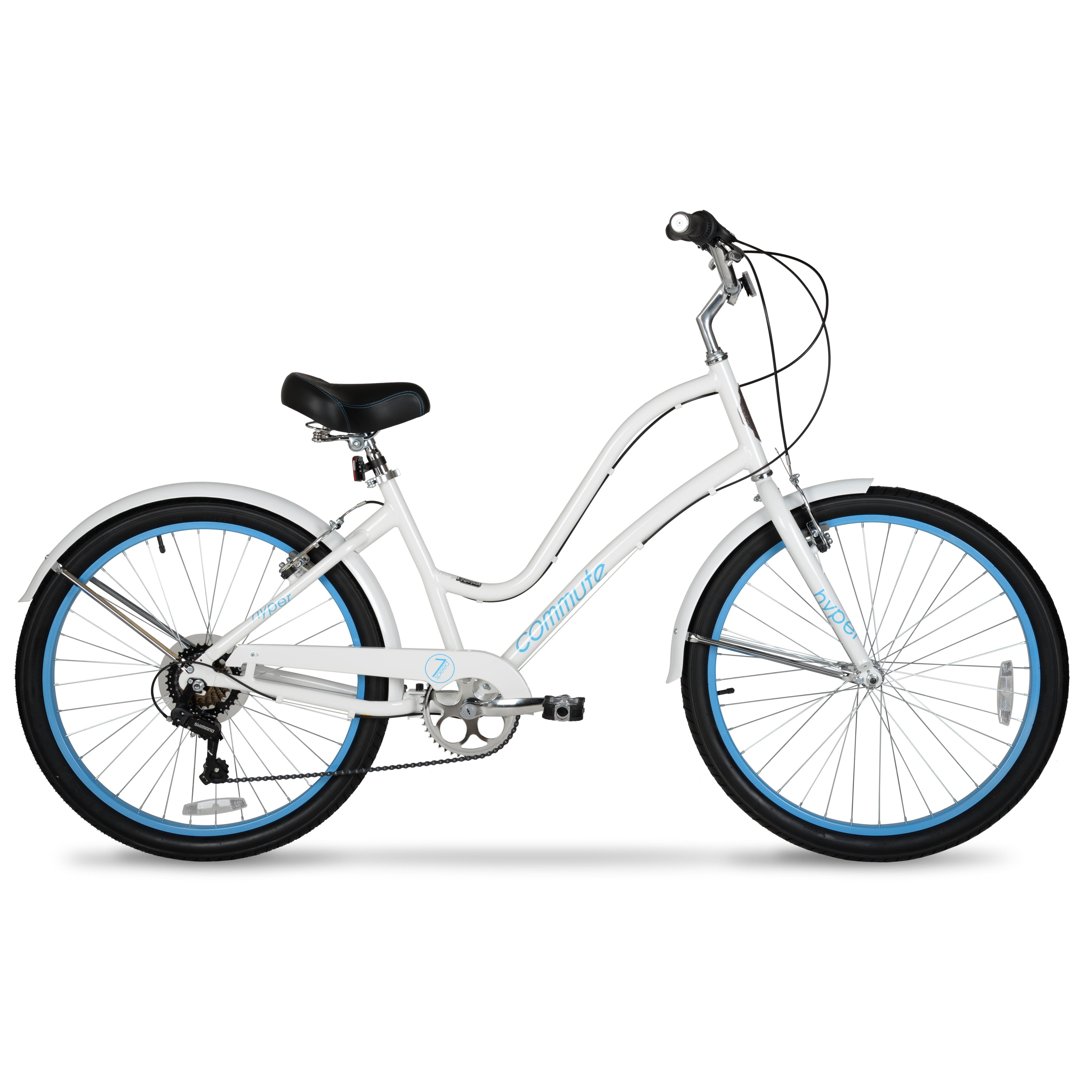 Bicycle Women's 26 In. Commuter Bike. White