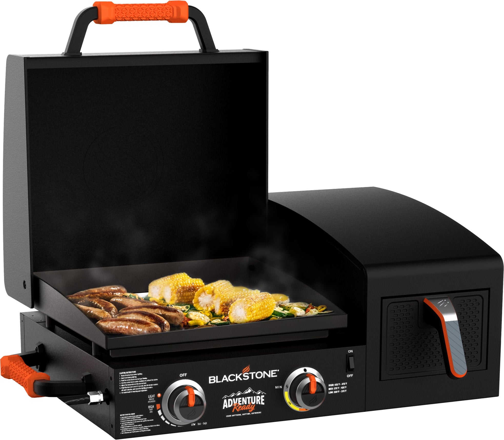 Adventure Ready 17 Griddle with Electric Air Fryer
