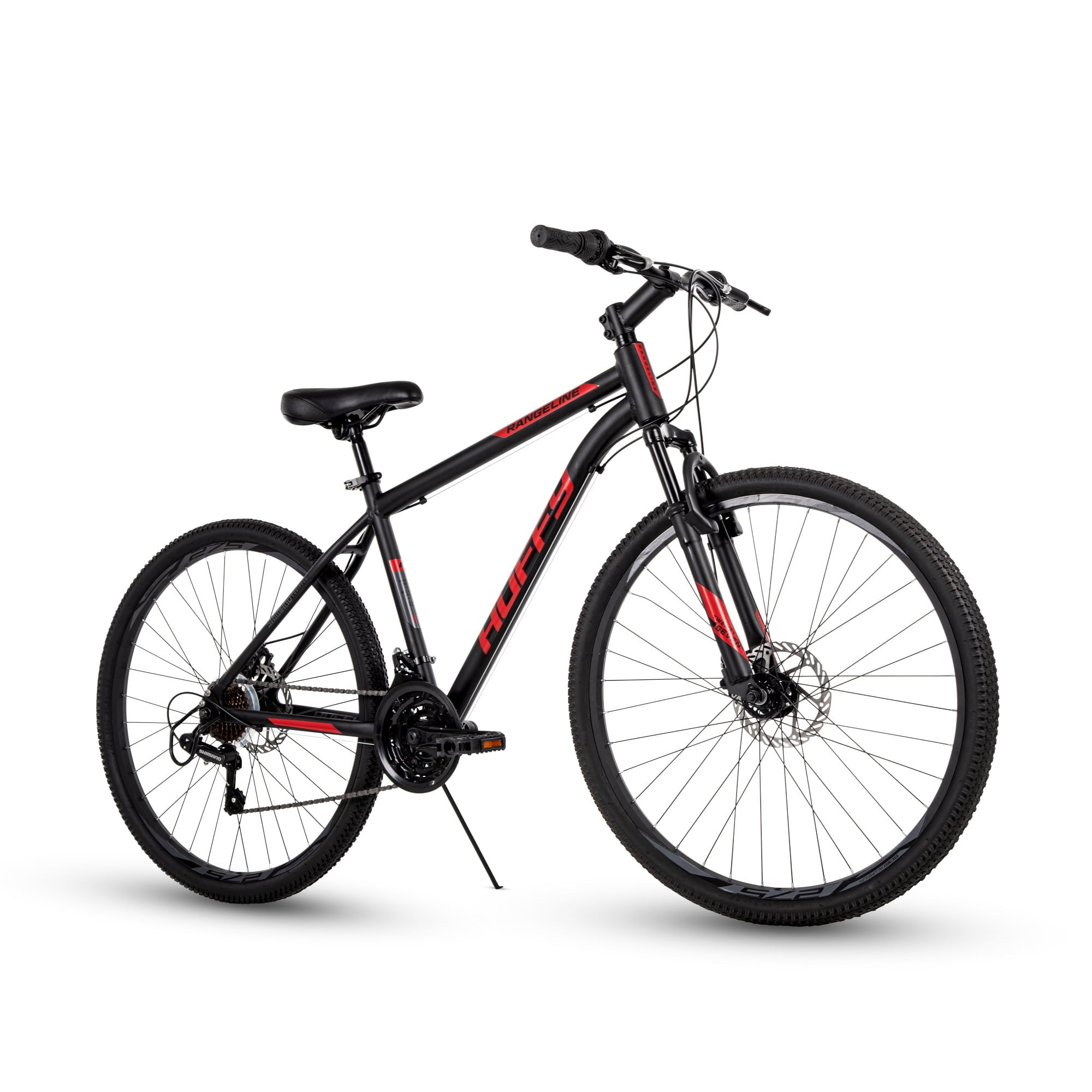 27.5 in. Rangeline Men's Mountain Bikes. Black and Red