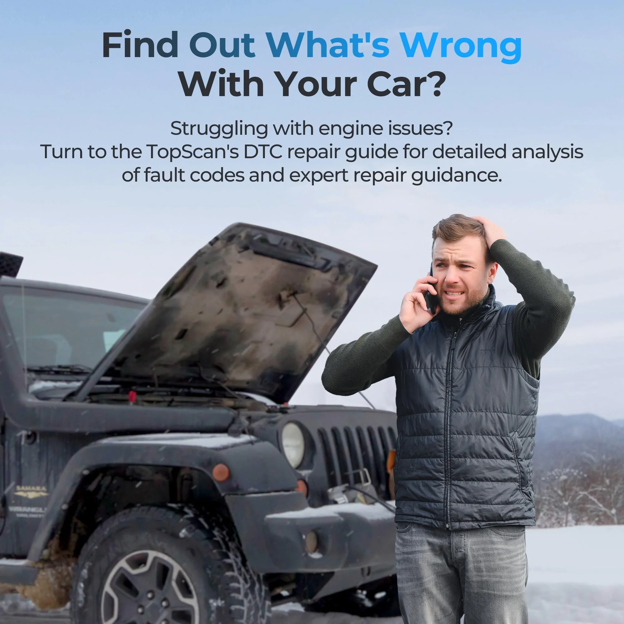 TOPDON TopScan Scanner Bluetooth. Bi-Directional Scanner