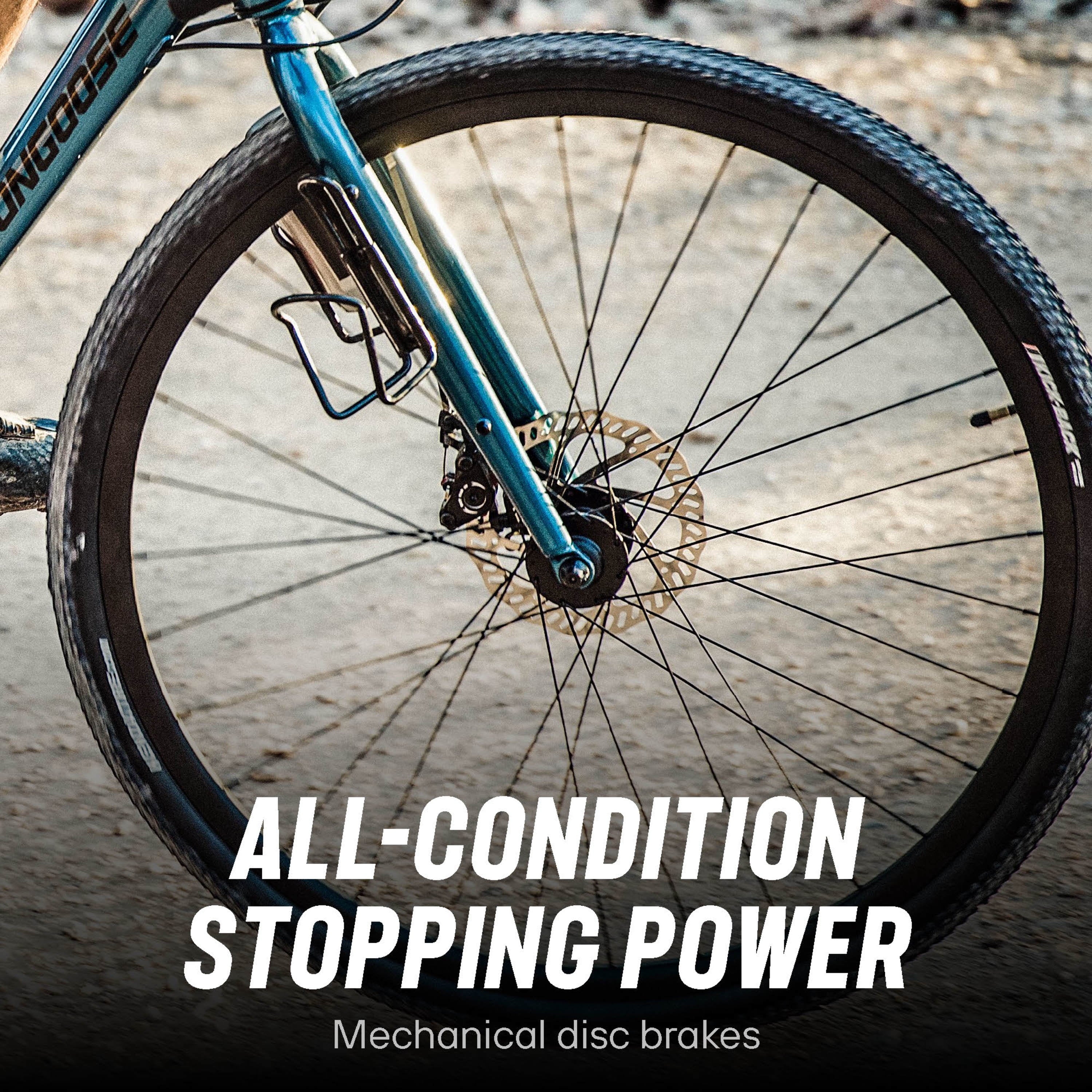 Grit Adventure Road Bike. 14 speeds. 700c wheels. blue