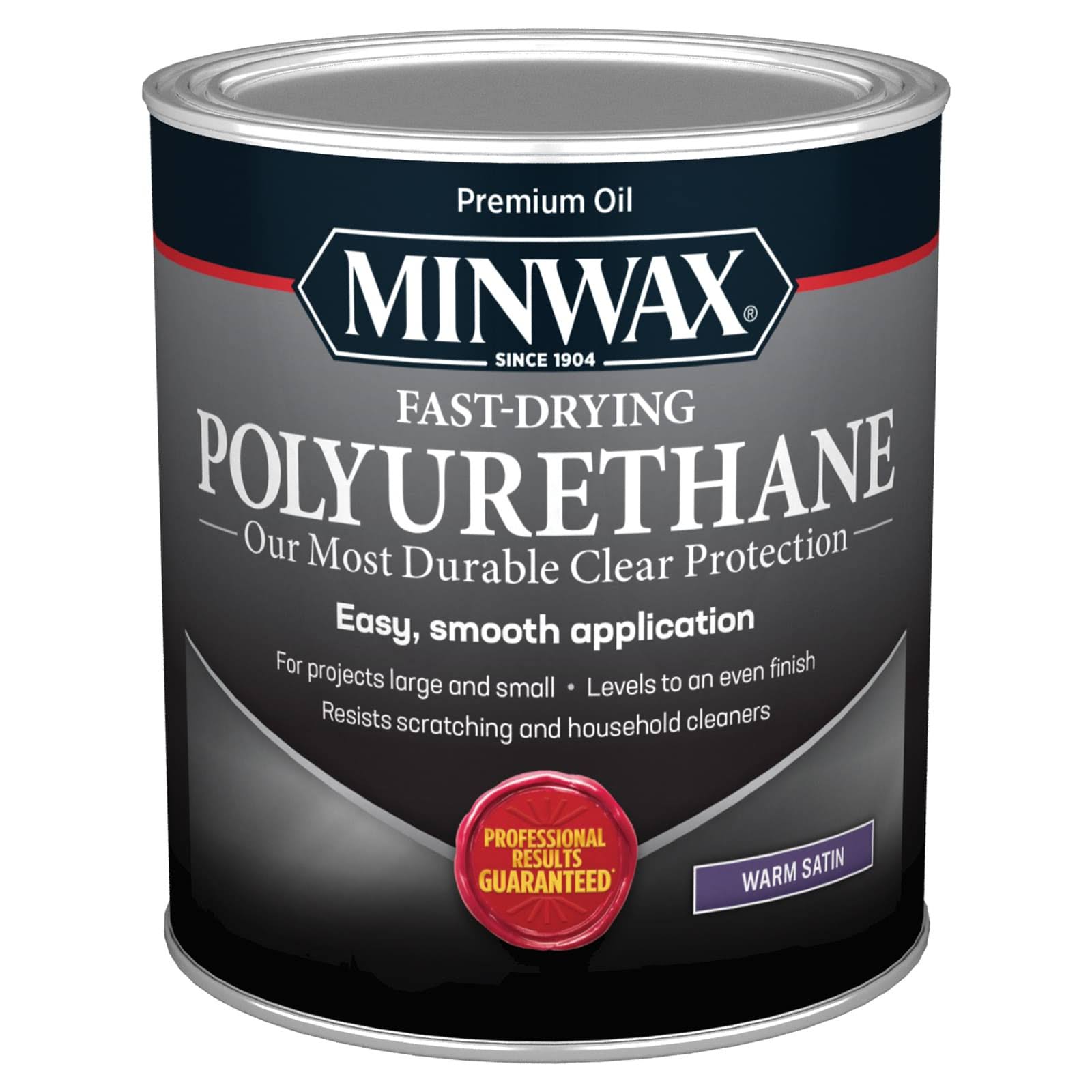 Minwax Fast-drying Clear Satin Polyurethane 32 fl oz