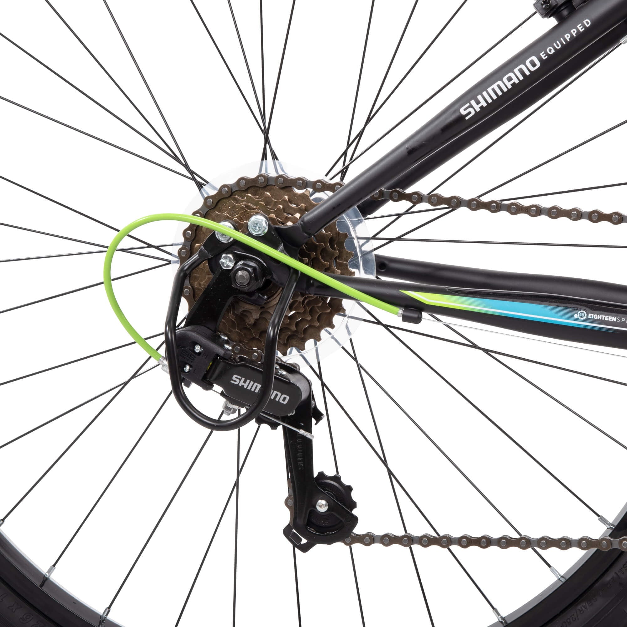 26 Nighthawk Men's Mountain Bike. Black Matte