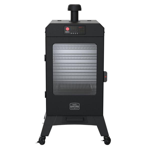 Oakford 1400 Pellet Grill Vertical Smoker in Black