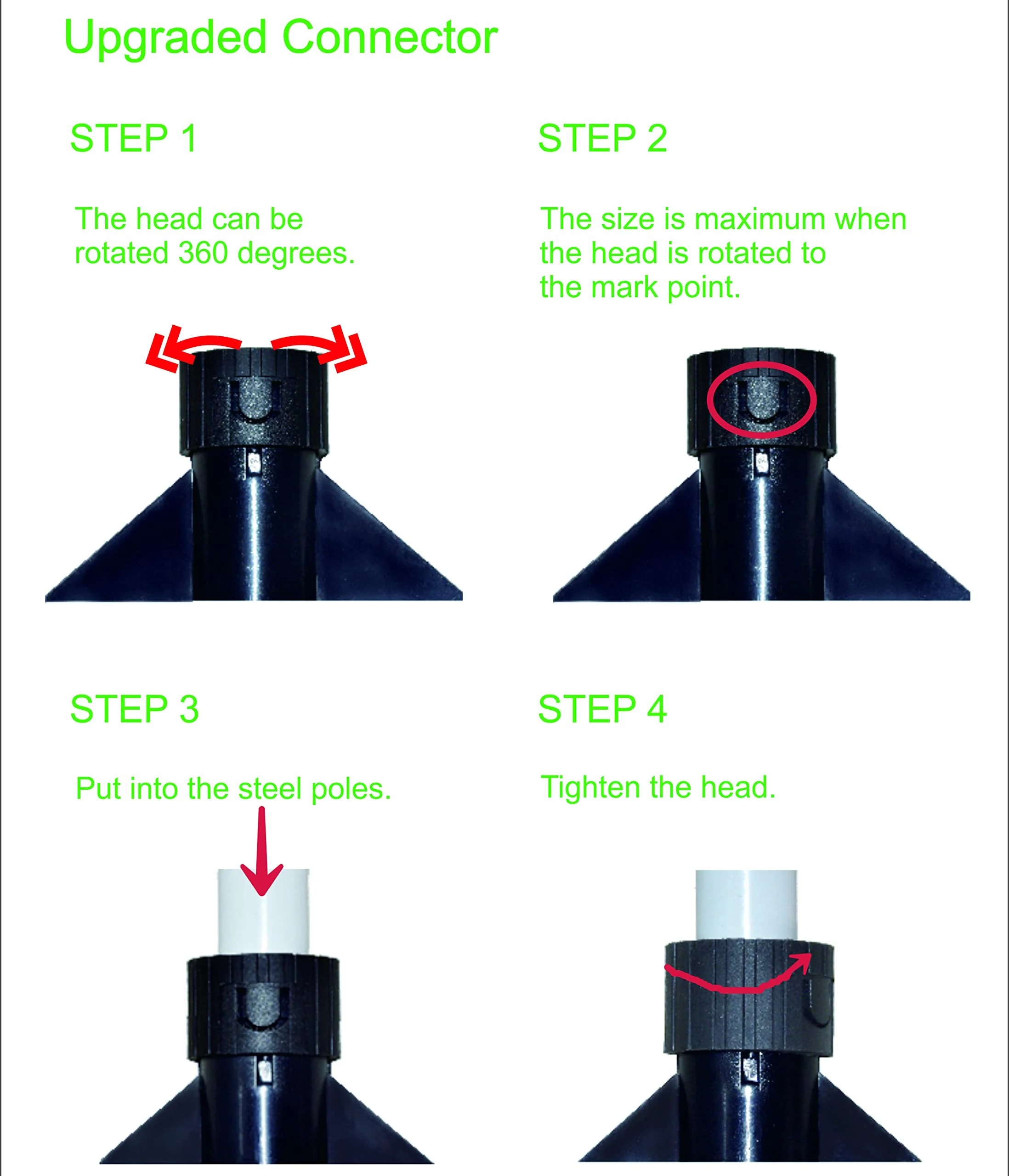 Green hut Grow Tent 96X48X78 600D Mylar Hydroponic