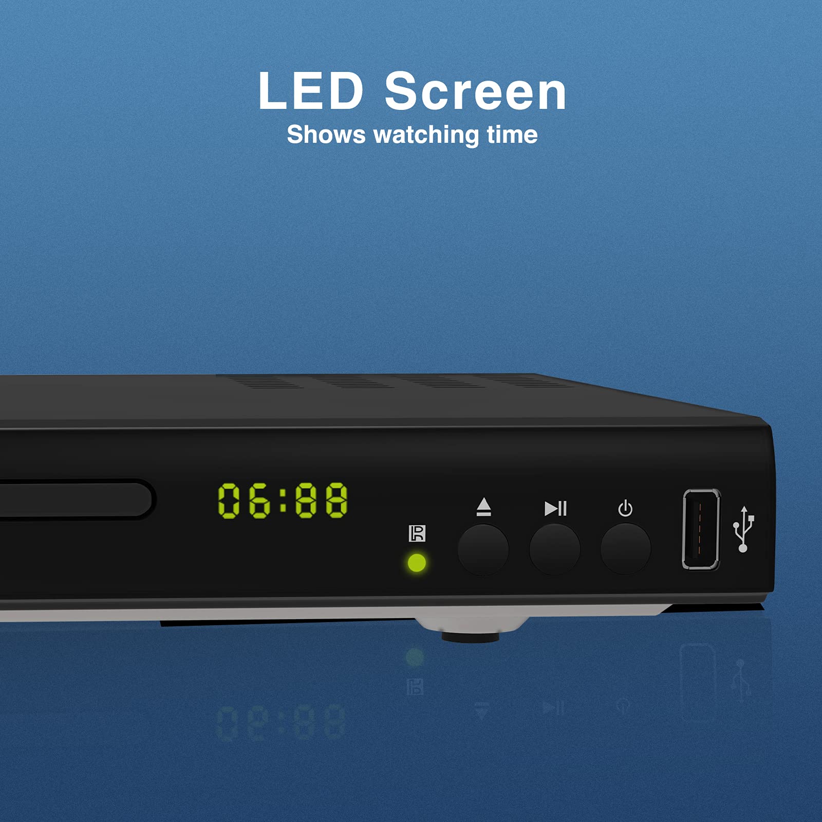 Tojoc k Blu Ray DVD Player. 1080P Home Theater Disc System