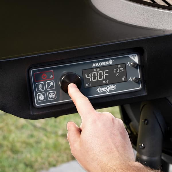 Akorn Auto-Kamado 20-inch Digital WiFi Charcoal Grill in Gray