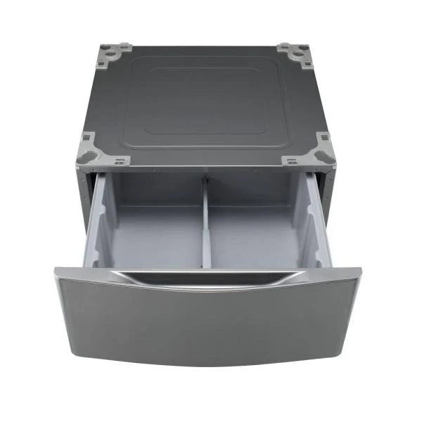 LG - 29 Laundry Pedestal with Storage Drawer - Graphite Steel - MadeInUSA