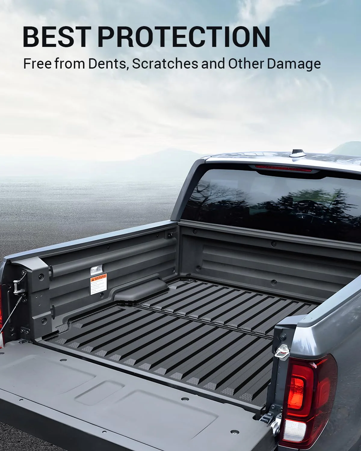 Ecarzo 5.3FT Bed Mat Compatible with 2017-2024 Honda