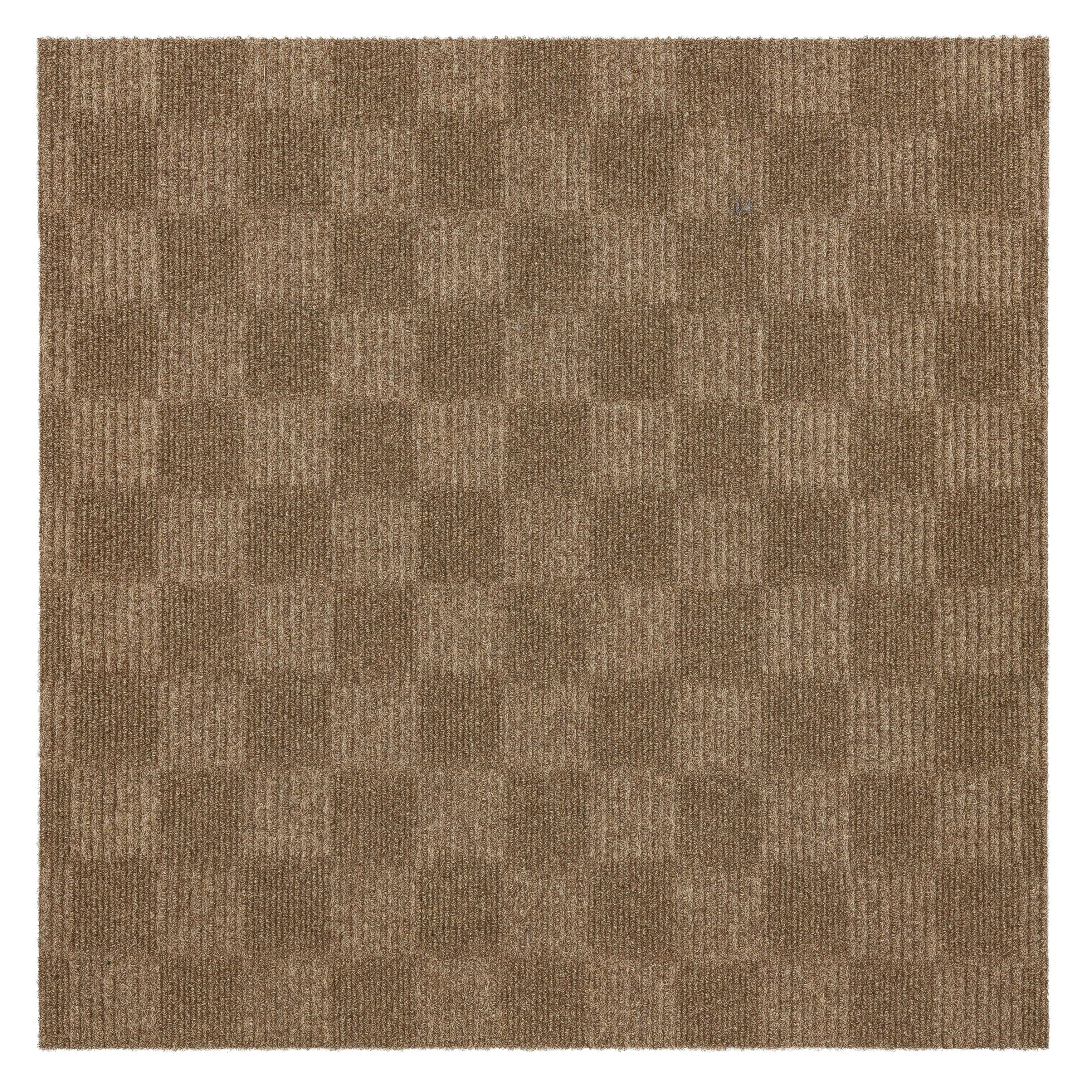 Mohawk Home EBCT1 024B15 Eb Needlepunch Carpet Tile - Tattersall 24