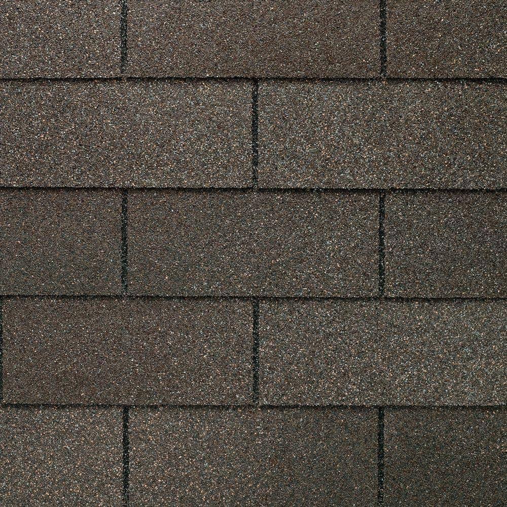 GAF Royal Sovereign Weathered 3-Tab Roof Shingles - Gray - 33.33 Square Foot - Each 202880-Instock